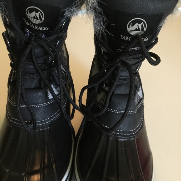 WOMENS TAMARACK WATERPROOF INSULATED DUCK BOOTS - Picture 8 of 12